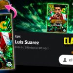 Cómo conseguir a Luis Suárez Epic 105 GRATIS en eFootball con Blitz Curler
