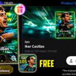 Iker Casillas Épico gratis en eFootball 2027: cómo reclamarlo y entrenarlo correctamente